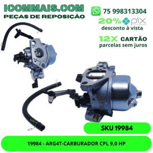 19984 - ARG4T- CARBURADOR CPL 9,0 HP