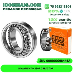 ROLAMENTO 2307 GBR/GTOP