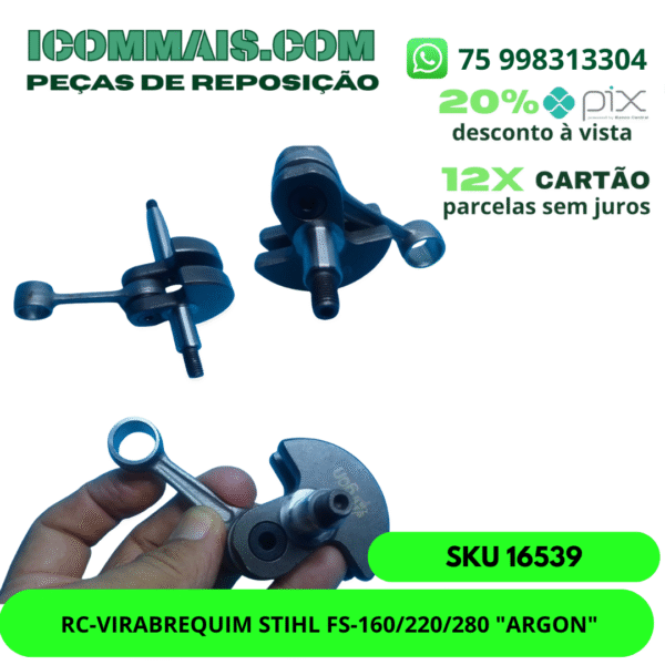 16539 - RC-VIRABREQUIM STIHL FS-160/220/280 "ARGON"