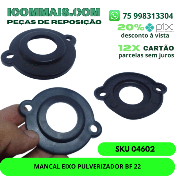 04602 - MANCAL EIXO PULVERIZADOR BF 22