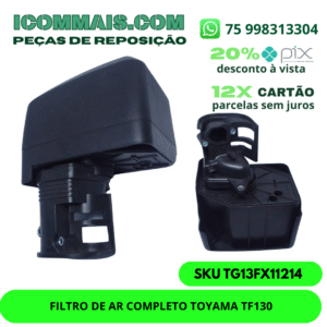 TG13FX11214 - FILTRO DE AR COMPLETO TOYAMA TF130