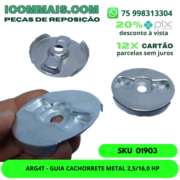 01903 - ARG4T - GUIA CACHORRETE METAL 2,5/16,0 HP