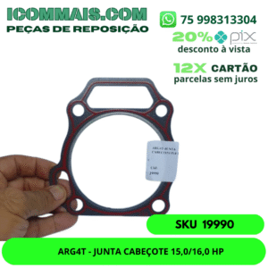 19990 - ARG4T - JUNTA CABEÇOTE 15,0/16,0 HP