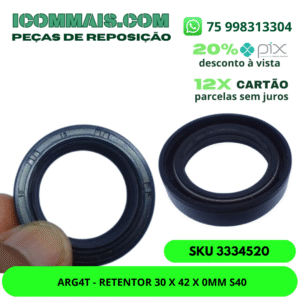 3334520 - ARG4T - RETENTOR 30 X 42 X 0MM S40