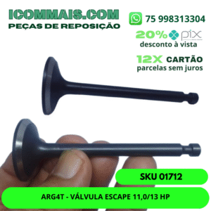 01712 - ARG4T - VÁLVULA ESCAPE 11,0/13 HP