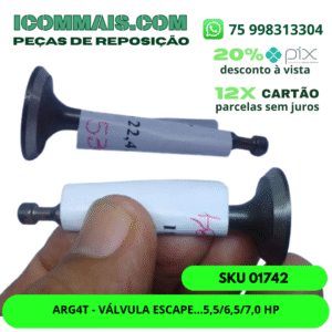 01742 - ARG4T - VÁLVULA ESCAPE 5,5/6,5/7,0 HP