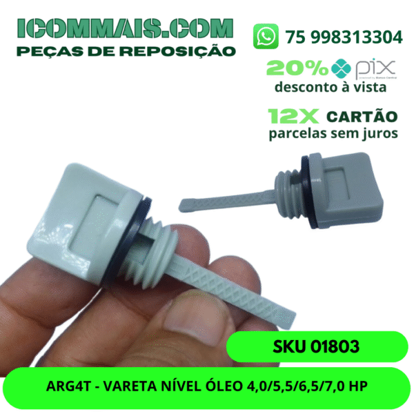 01803 - ARG4T - VARETA NÍVEL ÓLEO 4,0 5,5 6,5 7,0 HP