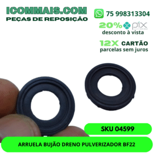 04599 - ARRUELA BUJÃO DRENO PULVERIZADOR BF22