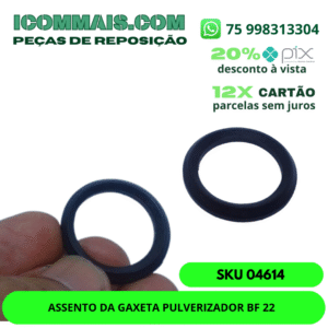 04614 - ASSENTO DA GAXETA PULVERIZADOR BF 22