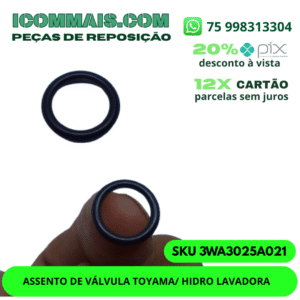 3WA3025A021 - ASSENTO DE VÁLVULA TOYAMA/ HIDRO LAVADORA