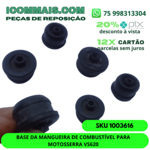 1003616 - BASE DA MANGUEIRA DE COMBUSTÍVEL PARA MOTOSSERRA VS620