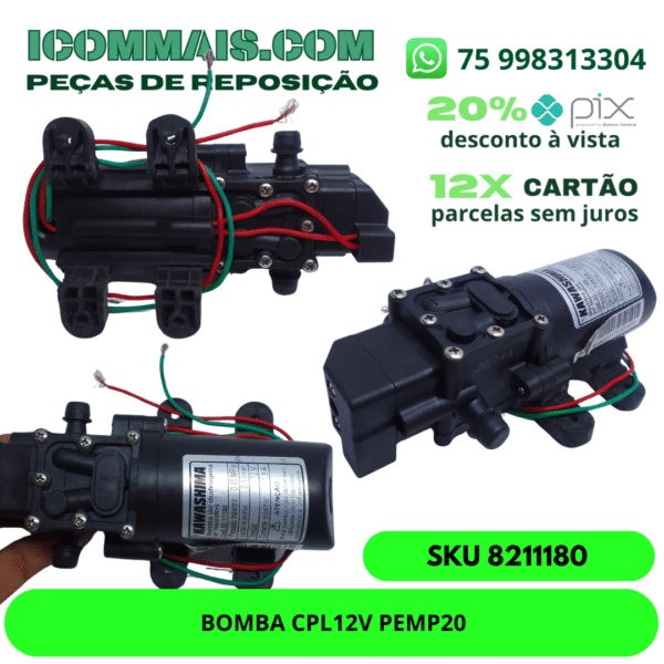 8211180 - BOMBA CPL 12V PEMP20
