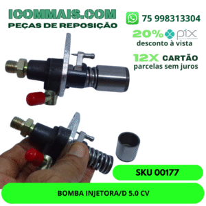 00177 - BOMBA INJETORA/D 5.0 CV