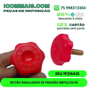 19216435 - BOTÃO REGULADOR DE PRESSÃO BBP22/25/45