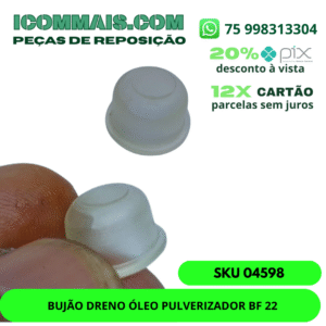 5222 - BULBO INJETOR 19MM  P/ ROÇADEIRA 22CC