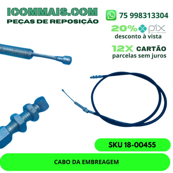 18-00455 - CABO DA EMBREAGEM