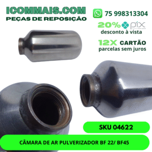04622 - CÂMARA DE AR PULVERIZADOR BF 22/ BF45