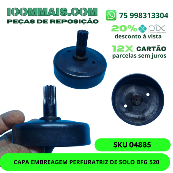 04885 - CAPA EMBREAGEM PERFURATRIZ DE SOLO BFG 520