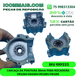 RG520M34 - CARCAÇA VIRABREQUIM DIREITA
