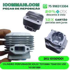 101501001 - CILINDRO PERFURADOR SOLO TOYAMA TEA61DX USE 101501000