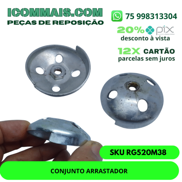 RG520M38 - CONJUNTO ARRASTADOR