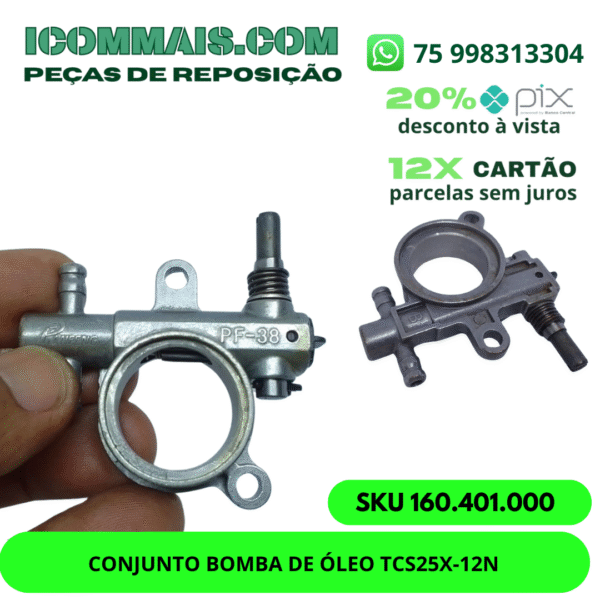 160.401.000 - CONJUNTO BOMBA DE ÓLEO TCS25X-12N