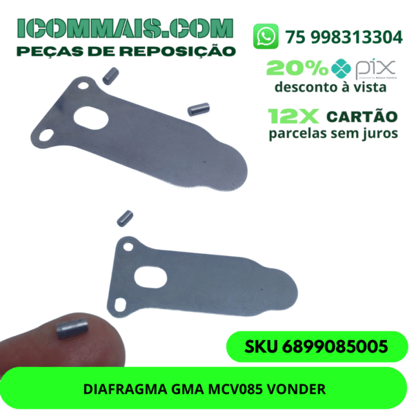 6899085005 - DIAFRAGMA GMA MCV085 VONDER