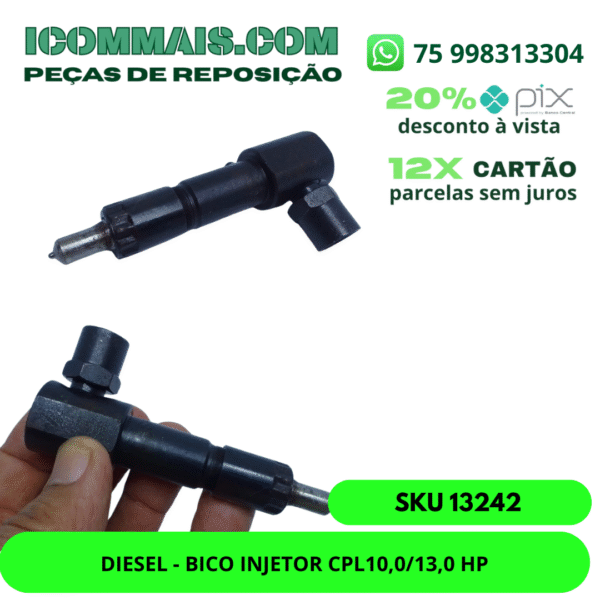 13242 - DIESEL BICO INJETOR CPL 10,0/13,0 HP