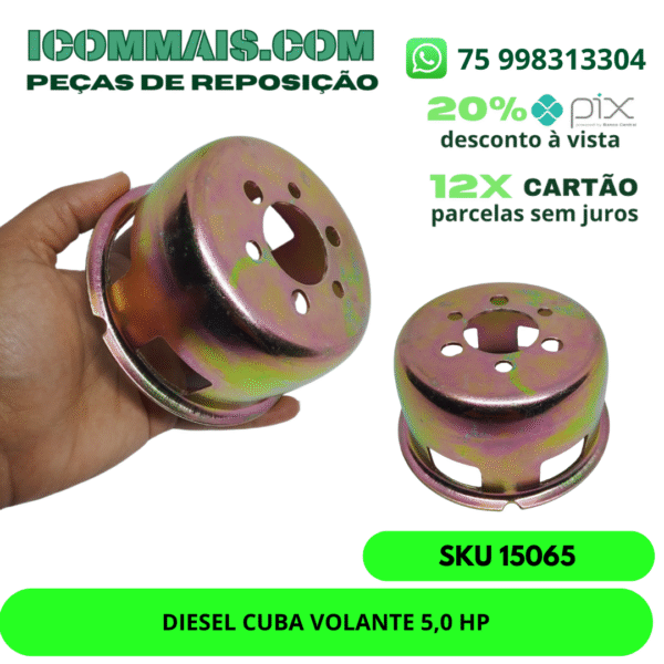 15065 - DIESEL CUBA VOLANTE 5,0 HP