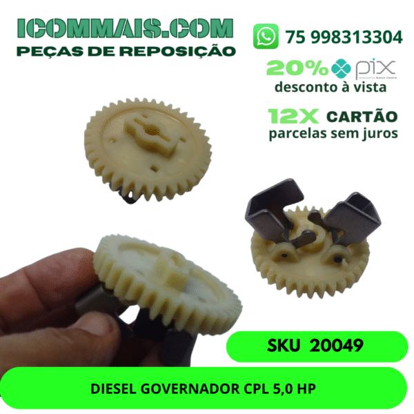 20049 - DIESEL - GOVERNADOR CPL 5,0 HP