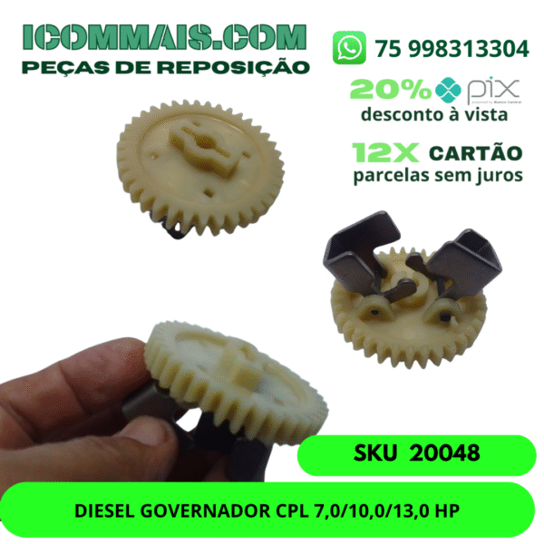 20048 - DIESEL GOVERNADOR CPL 7,0/10,0/13,0 HP
