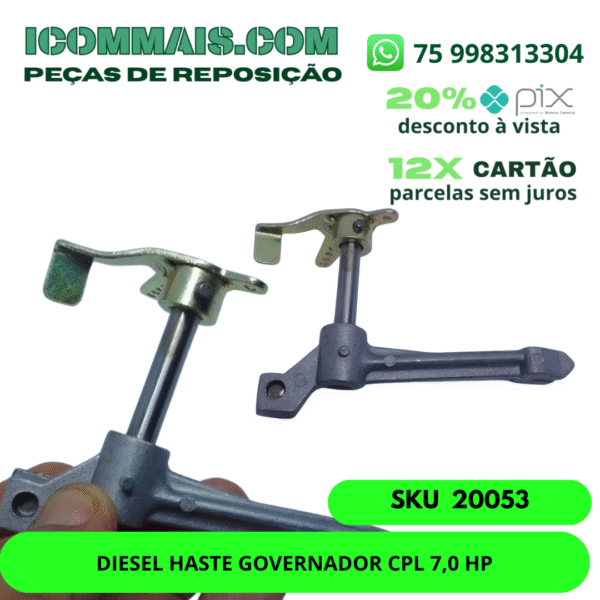 20053 - DIESEL HASTE GOVERNADOR CPL 7,0 HP