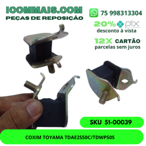 51-00039 - COXIM TOYAMA TDAE2S50C/TDWP50S
