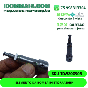 TDW300905 - ELEMENTO DA BOMBA INJETORA/ 30HP