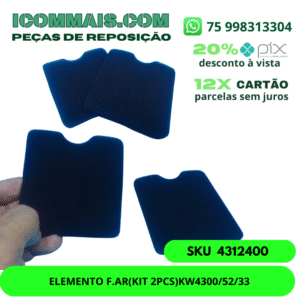 4312400 - ELEMENTO F.AR(KIT 2PCS)KW4300/52/33