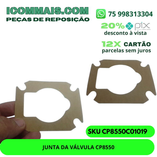 CP8550C01019 - JUNTA DA VÁLVULA CP8550