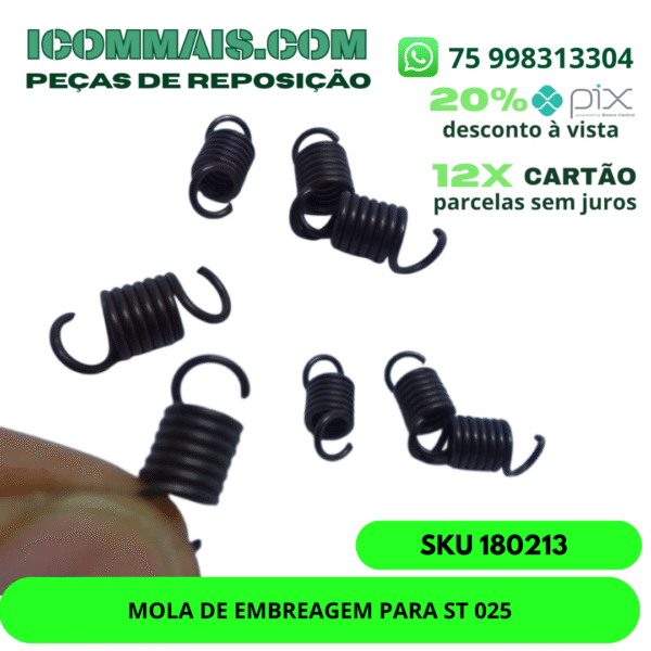 180213 - MOLA DE EMBREAGEM PARA ST 025