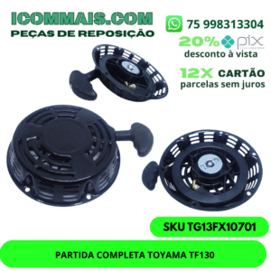 TG13FX10701 - PARTIDA COMPLETA TOYAMA TF130