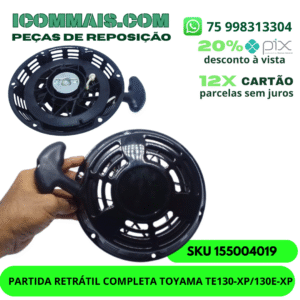 155004019 - PARTIDA RETRÁTIL COMPLETA TOYAMA TE130-XP/130E-XP