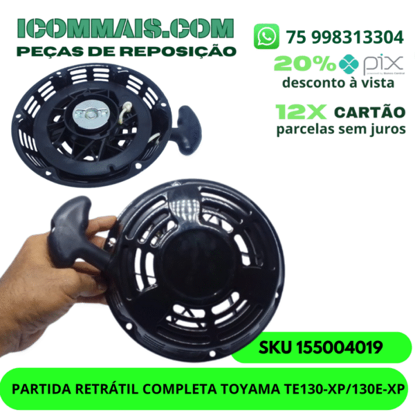 155004019 - PARTIDA RETRÁTIL COMPLETA TOYAMA TE130-XP/130E-XP