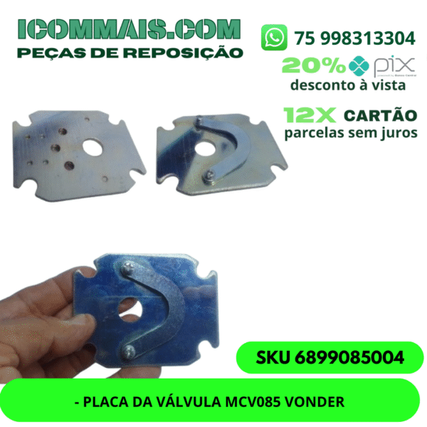 6899085004 - PLACA DA VÁLVULA MCV085 VONDER