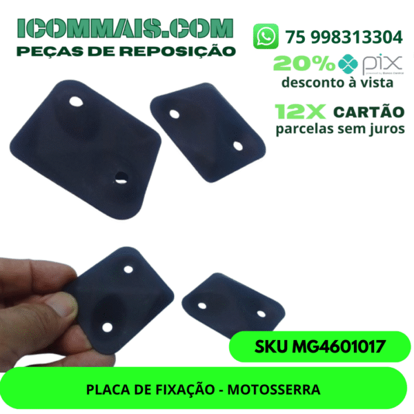 MG4601017 - PLACA DE FIXAÇÃO - MOTOSSERRA