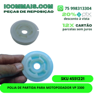 4551221- POLIA DE PARTIDA PARA MOTOPODADOR VP 3300