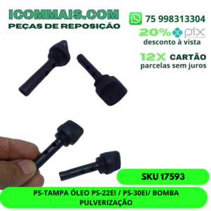 17593 - PS-TAMPA ÓLEO PS-22EI / PS-30EI/ BOMBA PULVERIZAÇÃO