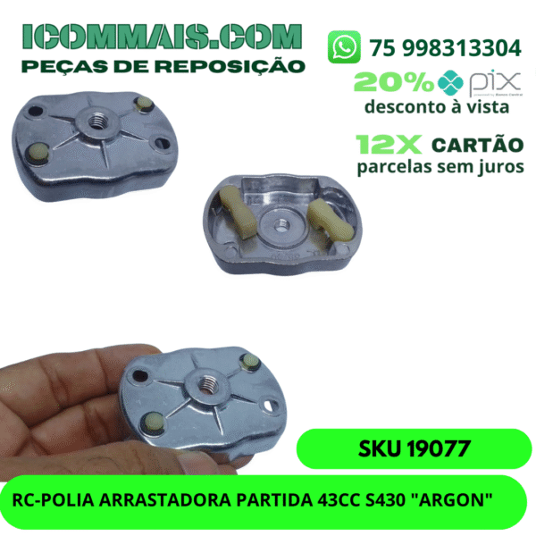 19077 - RC-POLIA ARRASTADORA PARTIDA 43CC S430 "ARGON"