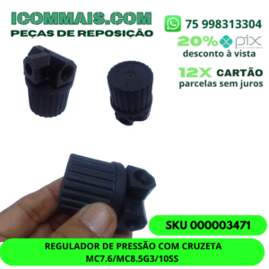 000019035 - REGULADOR DE PRESSÃO MC7.621L/RED / 8.5/50L