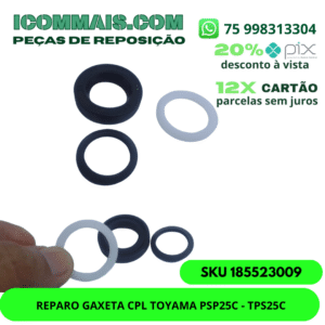 185523009 - REPARO GAXETA CPL TOYAMA PSP25C TPS25C