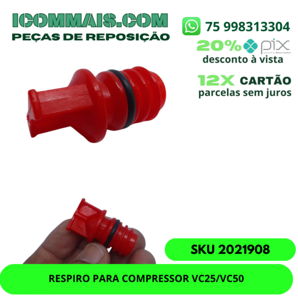 2021908 - RESPIRO PARA COMPRESSOR VC25/VC50