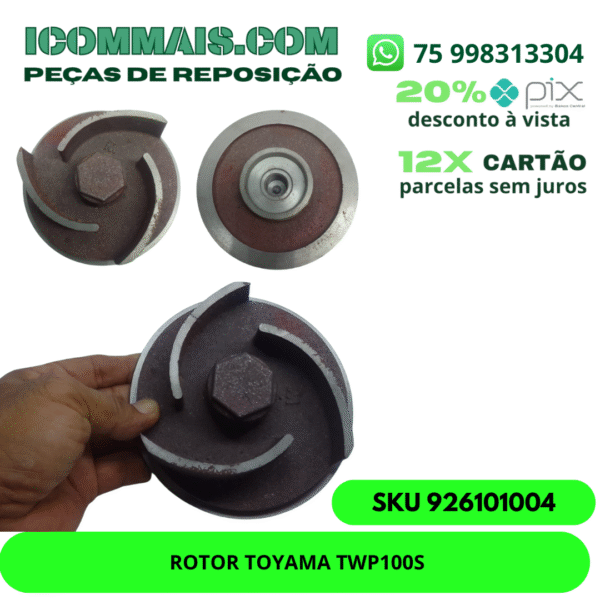 926101004 - ROTOR TOYAMA TWP100S