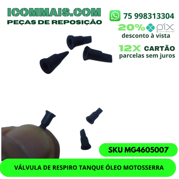 MG4605007 - VÁLVULA DE RESPIRO TANQUE ÓLEO MOTOSSERRA